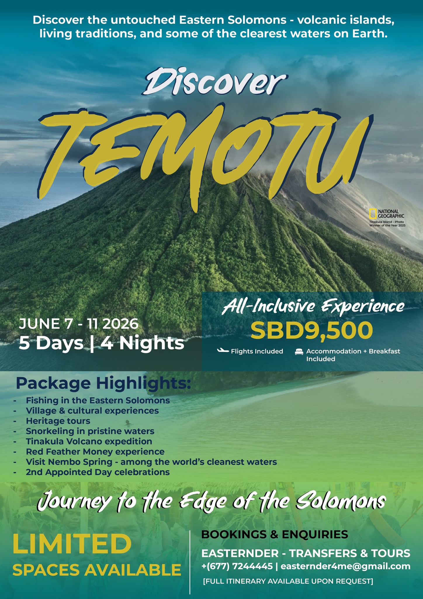 05 Days Discover Temotu